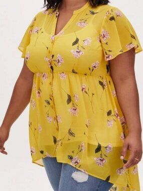 Torrid Lexie Babydoll Tunic